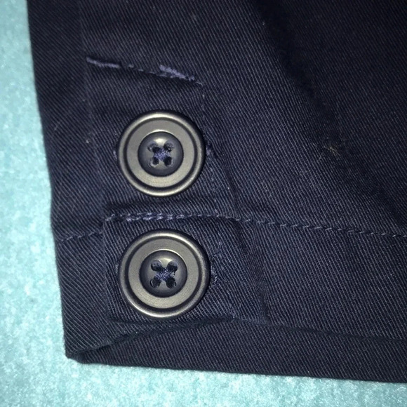 𝅺CHEROKEE school uniforms navy blue adjustable waistband shorts NEW size 12 - Picture 3 of 5